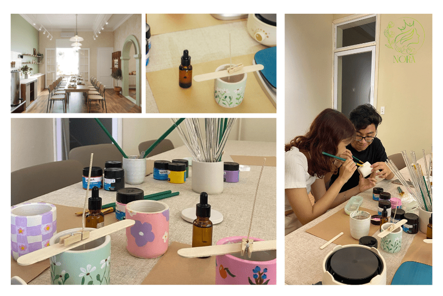 GM workshop làm nến thơm Hà Nội