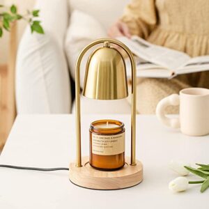 Đèn vàng nến thơm Nora hiện đại để trang trí phòng